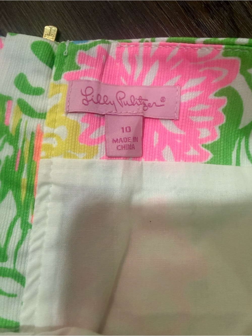 Lilly Pulitzer Jasmine Skort Hibiscus Stroll Size 10 Golf Tennis Resort EUC - Picture 2 of 4